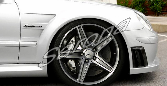 Custom Mercedes CLK  Coupe Fenders (2003 - 2009) - $1290.00 (Part #MB-032-FD)